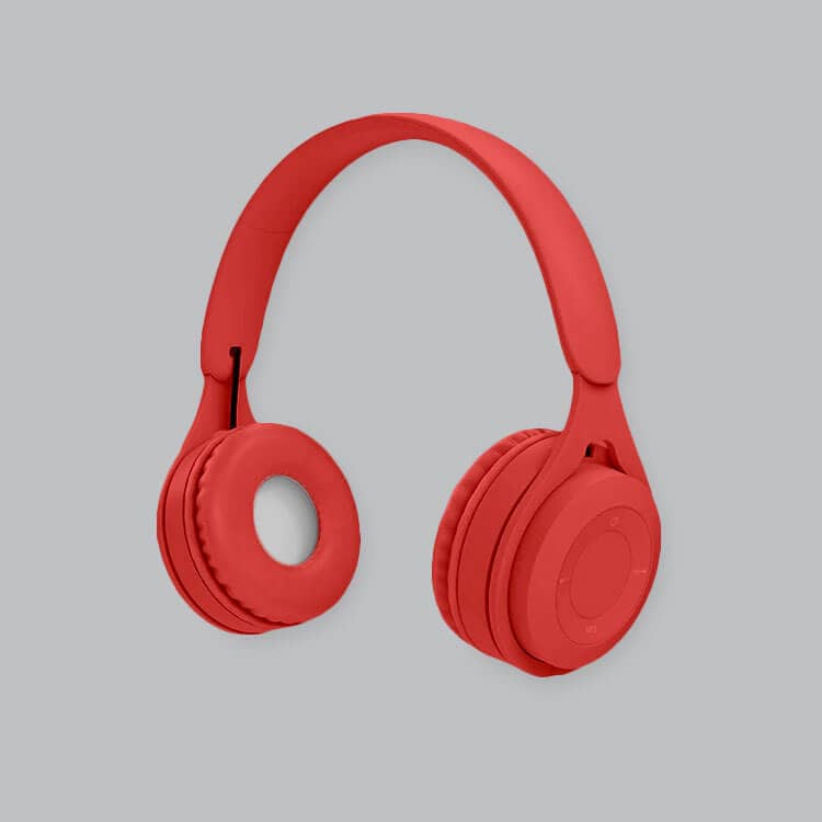 headphone red